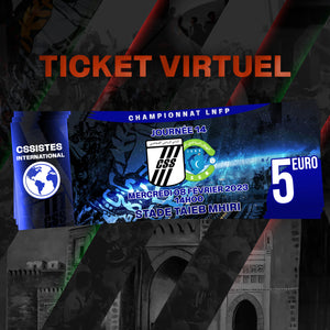 Ticket Virtuel CSS - CS Chebba - 5 Euros